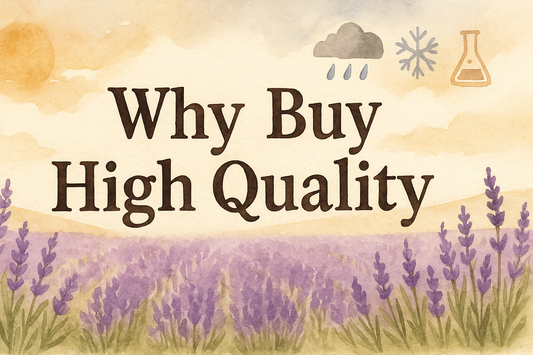 Why we stock highest-quality oils