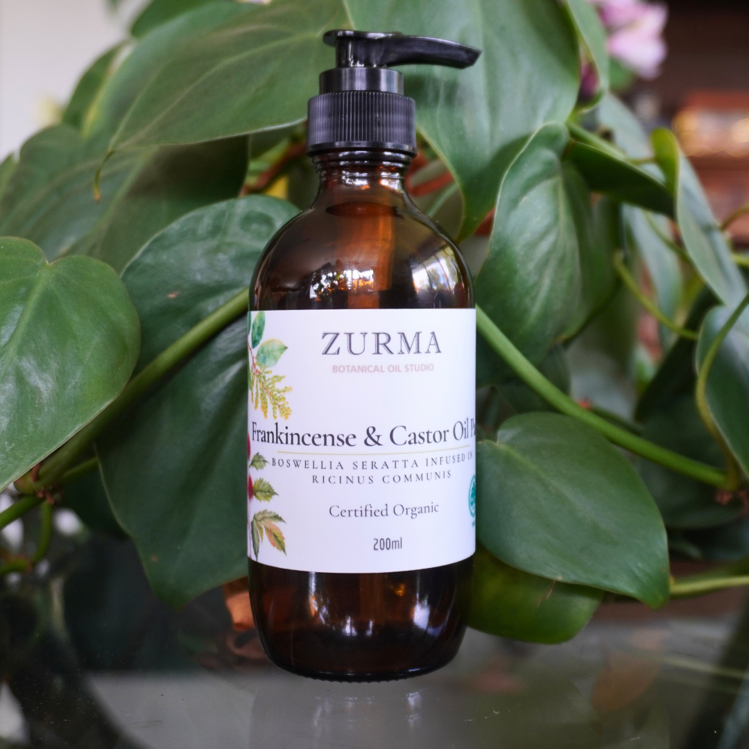 Frankincense & Castor Oil Blend - Certified Organic