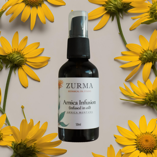 Arnica Flower Oil Infusion - Certifed Organic