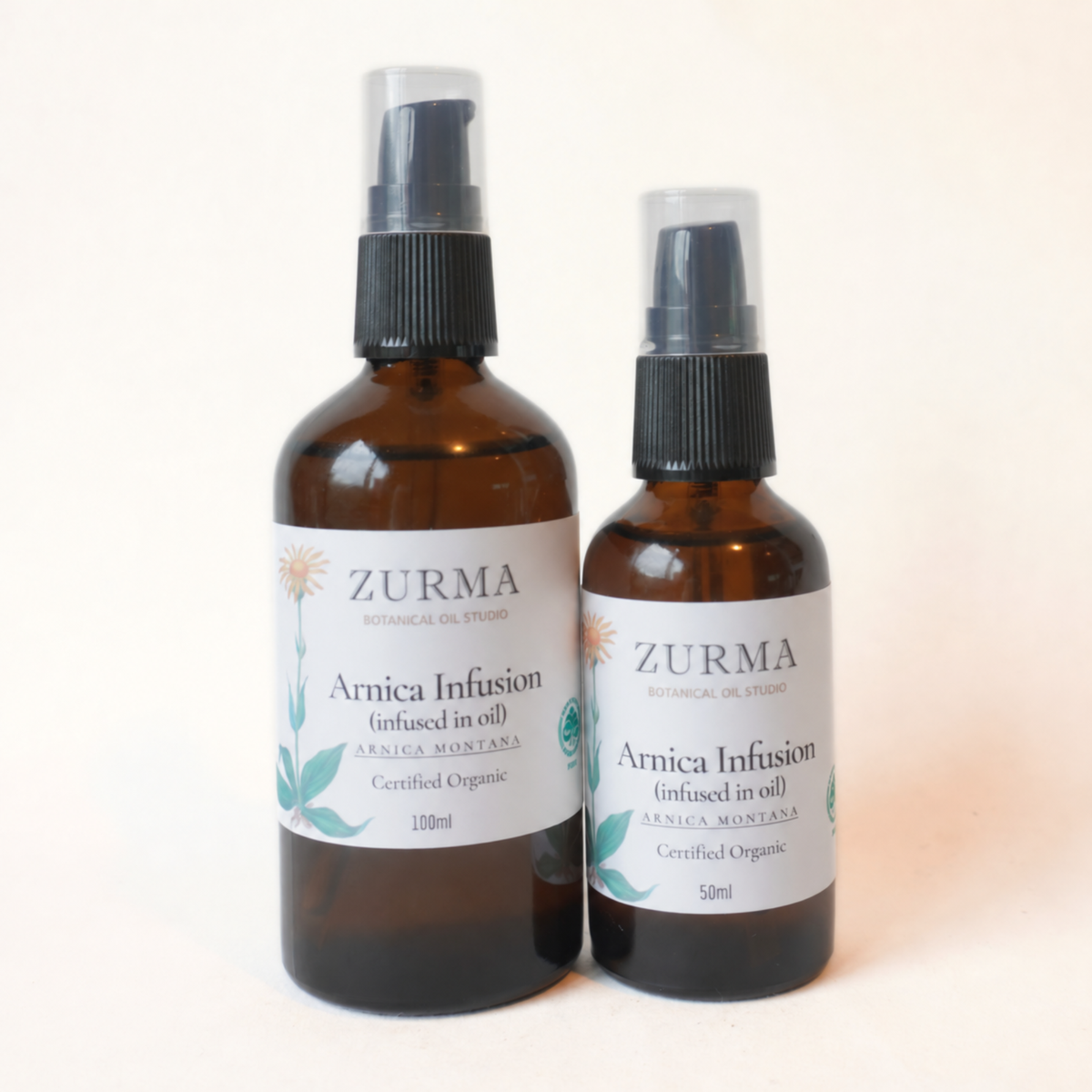 Arnica Flower Oil Infusion - Certifed Organic