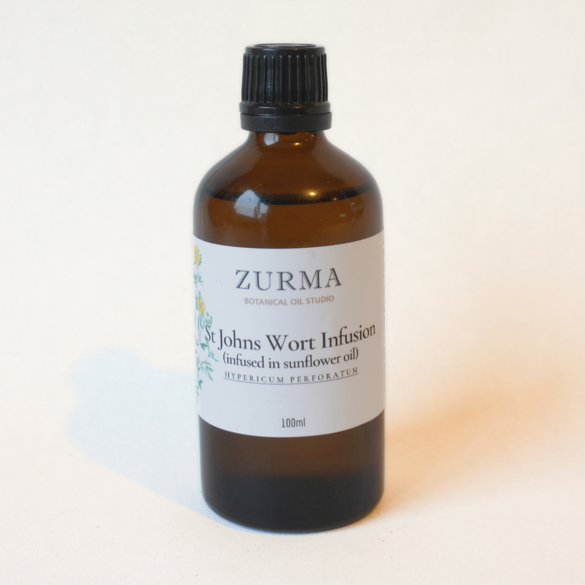 St Johns Wort (Hypericum) Infused Almond Oil