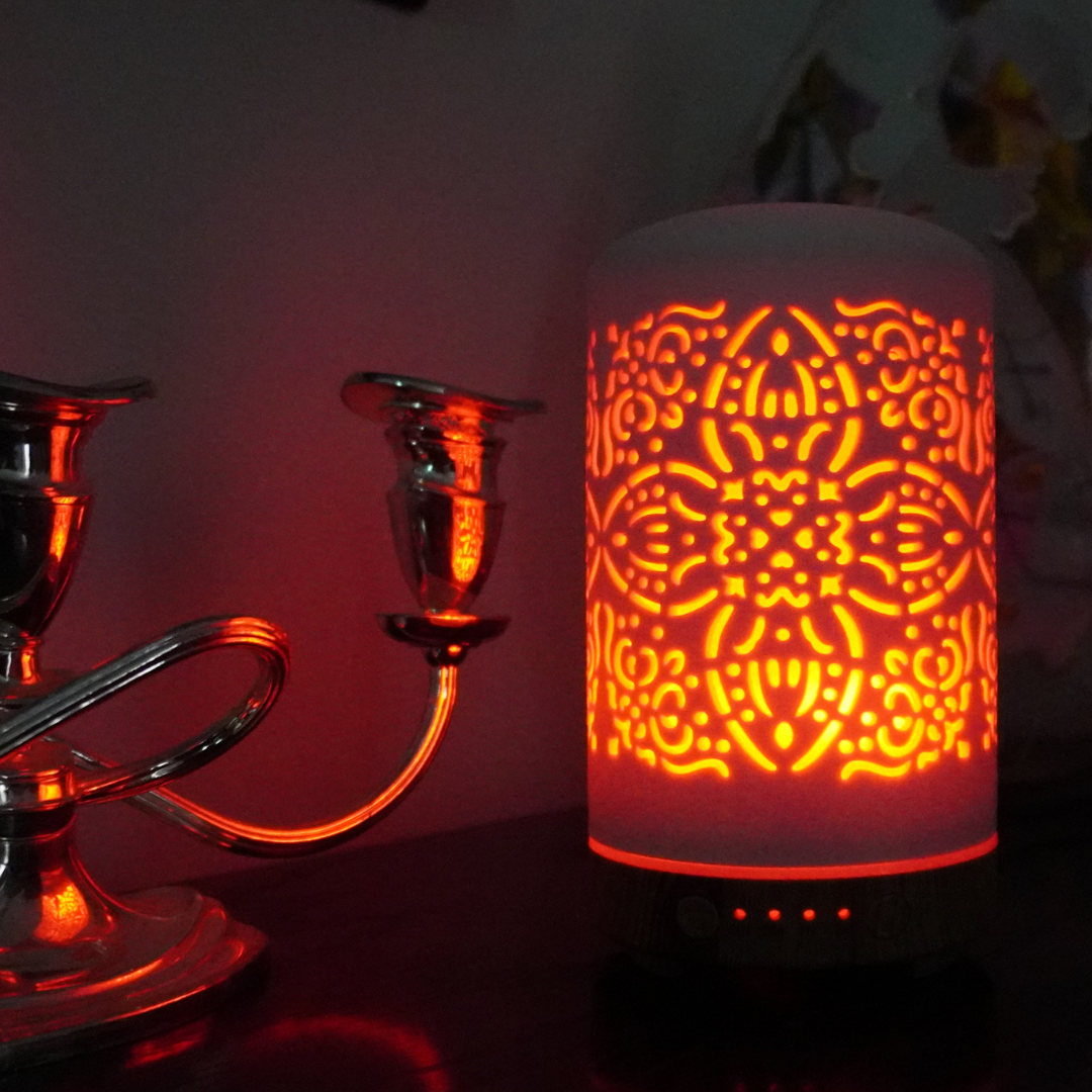 Ceramic Diffuser - Mandala Glow