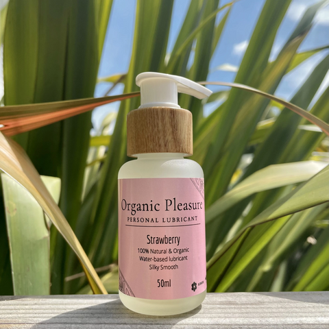 Organic Pleasure - Strawberry Scented Personal Lubricant