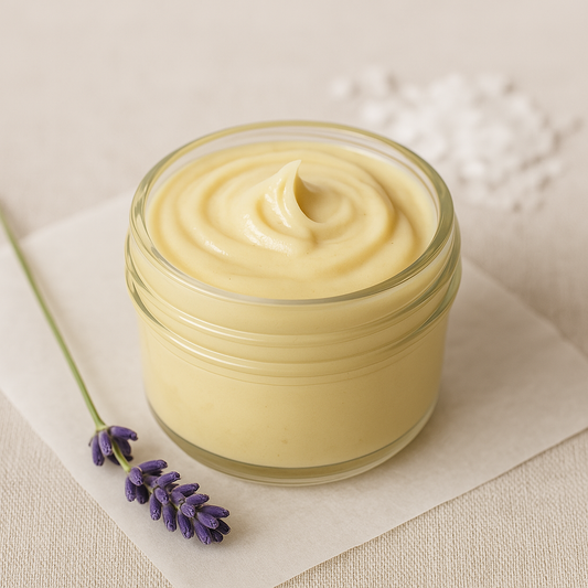 DIY Magnesium Sleep Cream Recipe (with Magnesium Chloride Flakes)