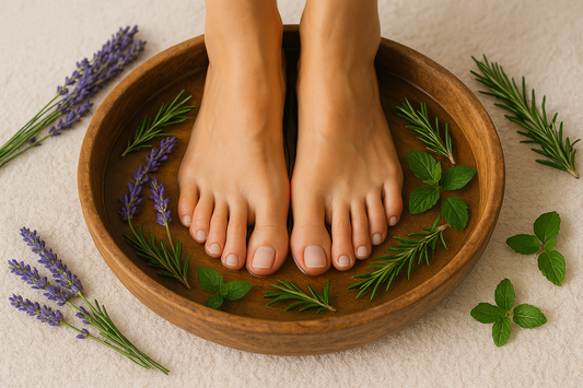 Happy Feet: Nut, Seed & Essential Oils for Foot Health and Looking Good
