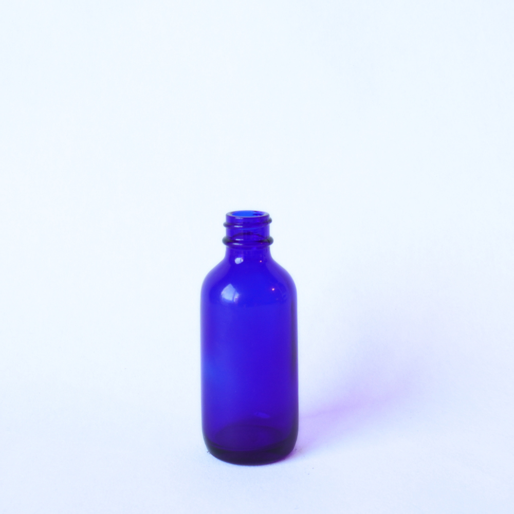 Blue Bottle Old Style 56ml with 20mm Neck (no lids)