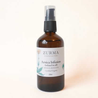 Arnica Flower Oil Infusion - Certifed Organic