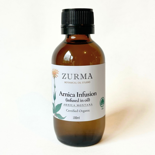 Arnica Flower Oil Infusion - Certifed Organic