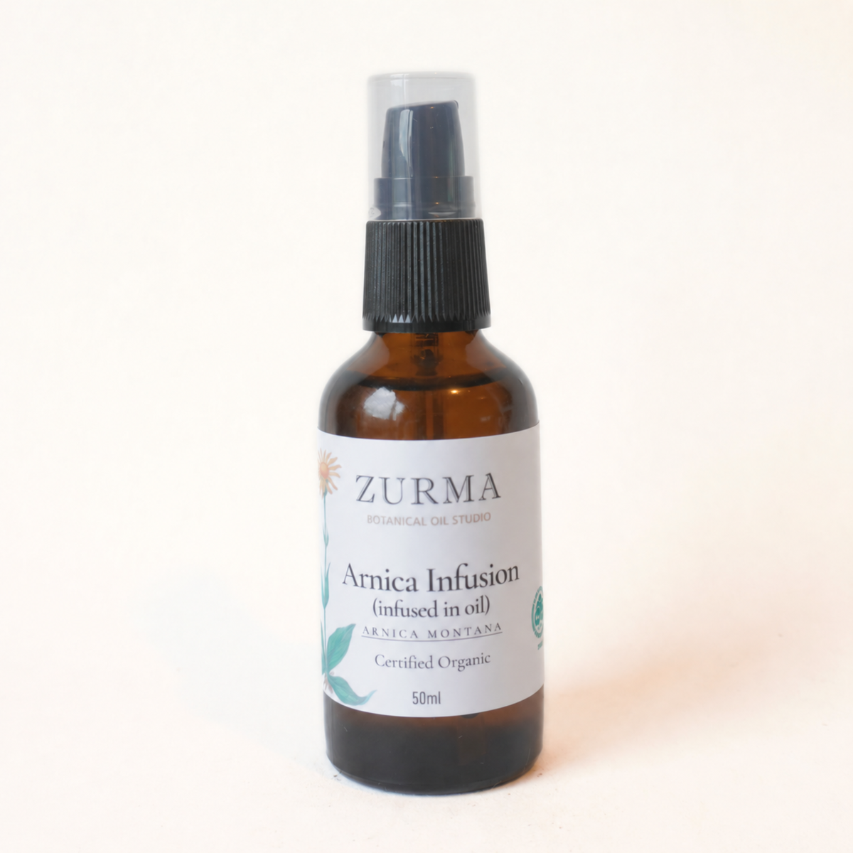 Arnica Flower Oil Infusion - Certifed Organic