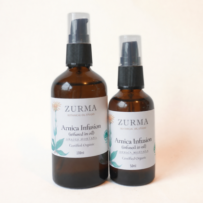 Arnica Flower Oil Infusion - Certifed Organic