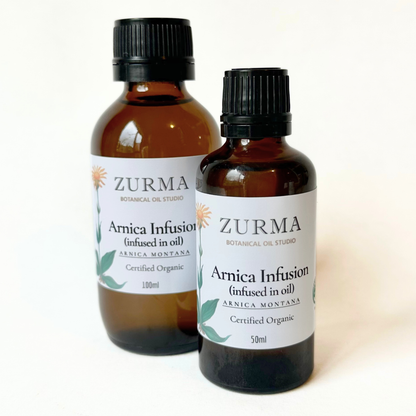 Arnica Flower Oil Infusion - Certifed Organic