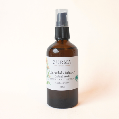 Calendula Flower Oil Infusion - Certified Organic