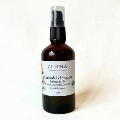 Calendula Flower Oil Infusion - Certified Organic