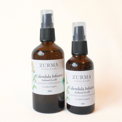 Calendula Flower Oil Infusion - Certified Organic