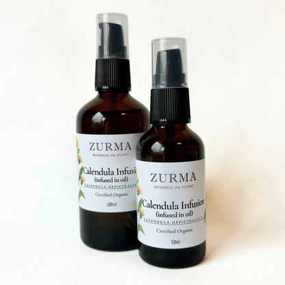 Calendula Flower Oil Infusion - Certified Organic
