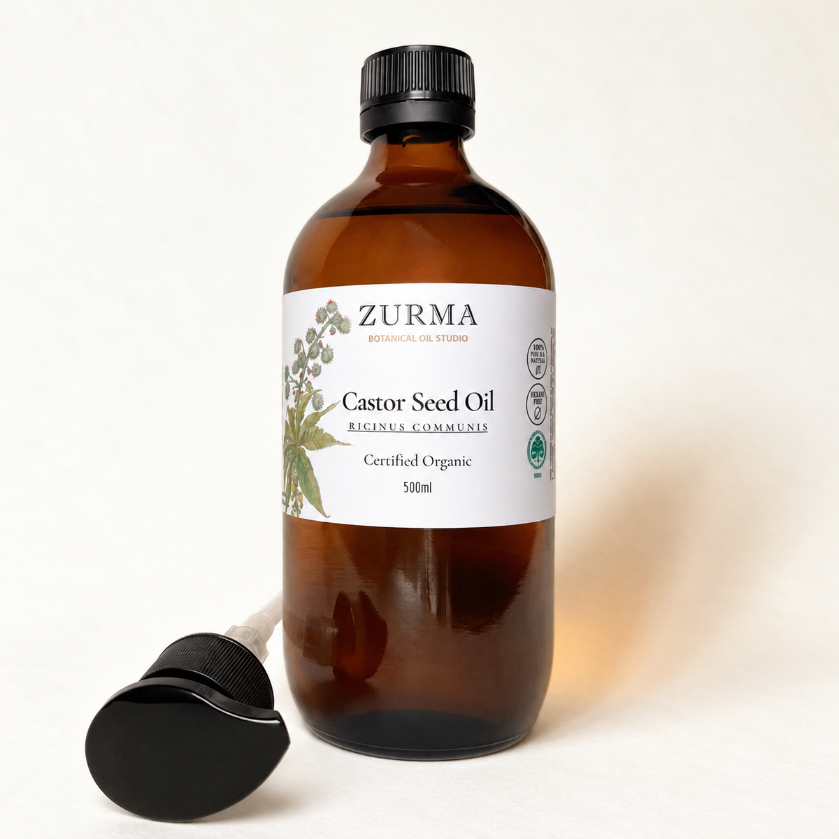 Castor Seed Oil - Certified Organic