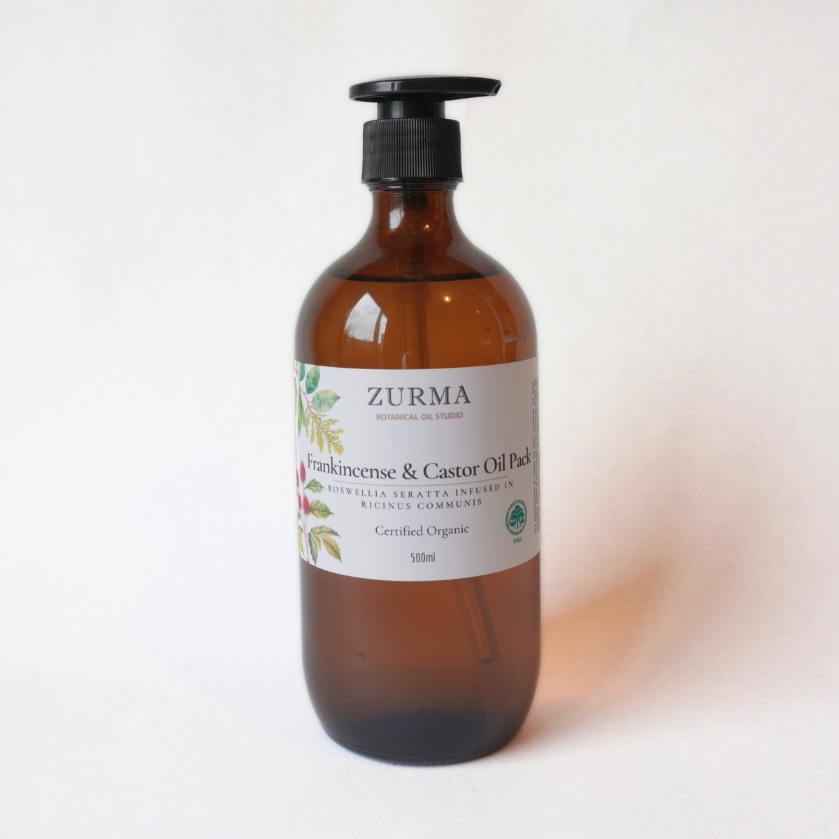 Frankincense & Castor Oil Blend - Certified Organic