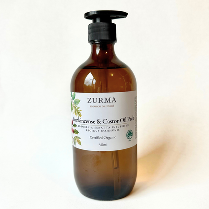 Frankincense & Castor Oil Blend - Certified Organic