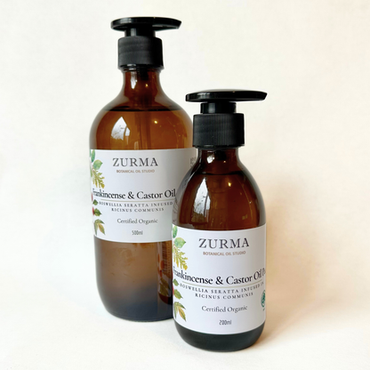 Frankincense & Castor Oil Blend - Certified Organic
