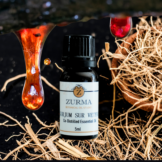 Gurjum Sur Vetyver - Co-Distilled Essential Oil