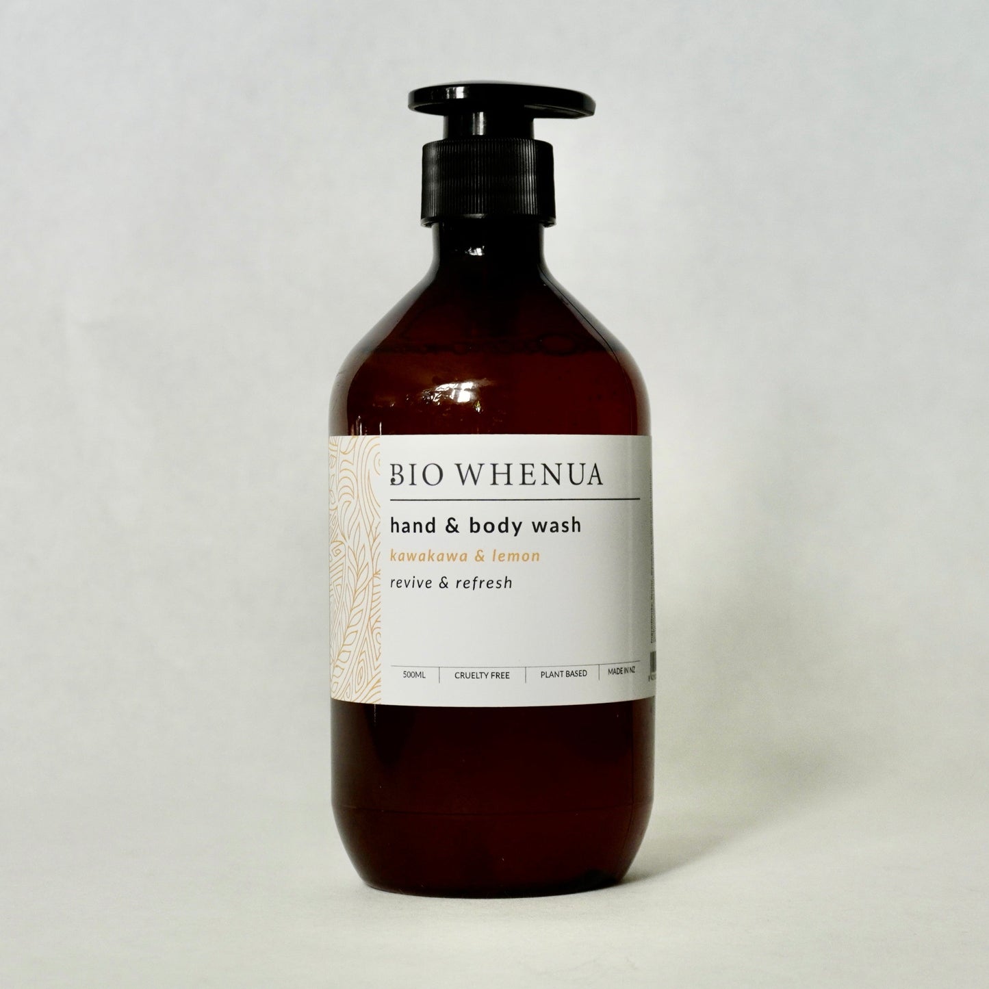 Hand & Body Wash - Kawakawa & Lemon 500ml