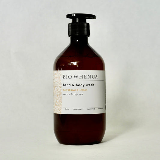 Hand & Body Wash - Kawakawa & Lemon 500ml