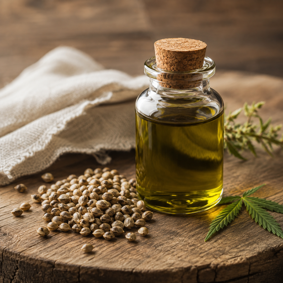 Hemp Seed Oil - Certified Organic