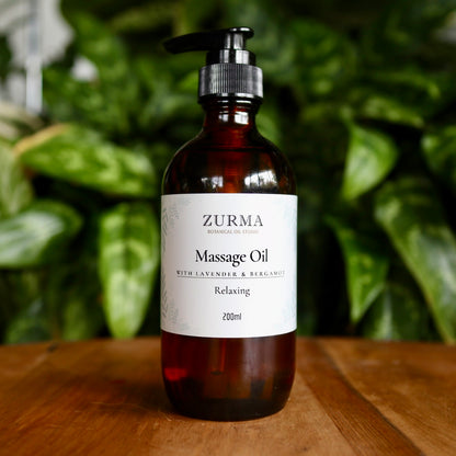 Relaxing Massage Oil Blend