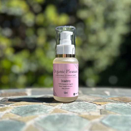 Organic Pleasure - Strawberry Scented Personal Lubricant