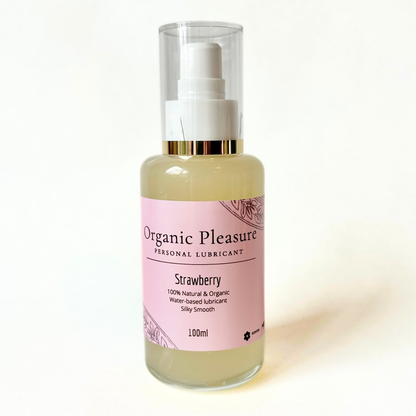 Organic Pleasure - Strawberry Scented Personal Lubricant