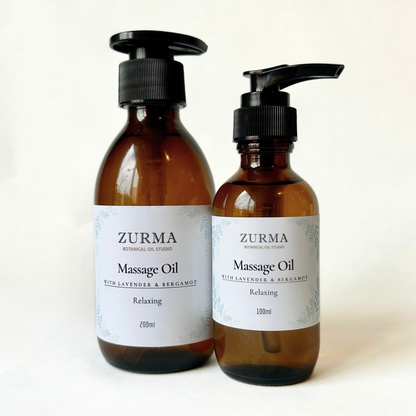 Relaxing Massage Oil Blend