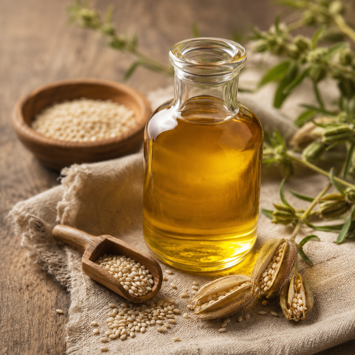 Sesame Seed Oil - Certified Organic