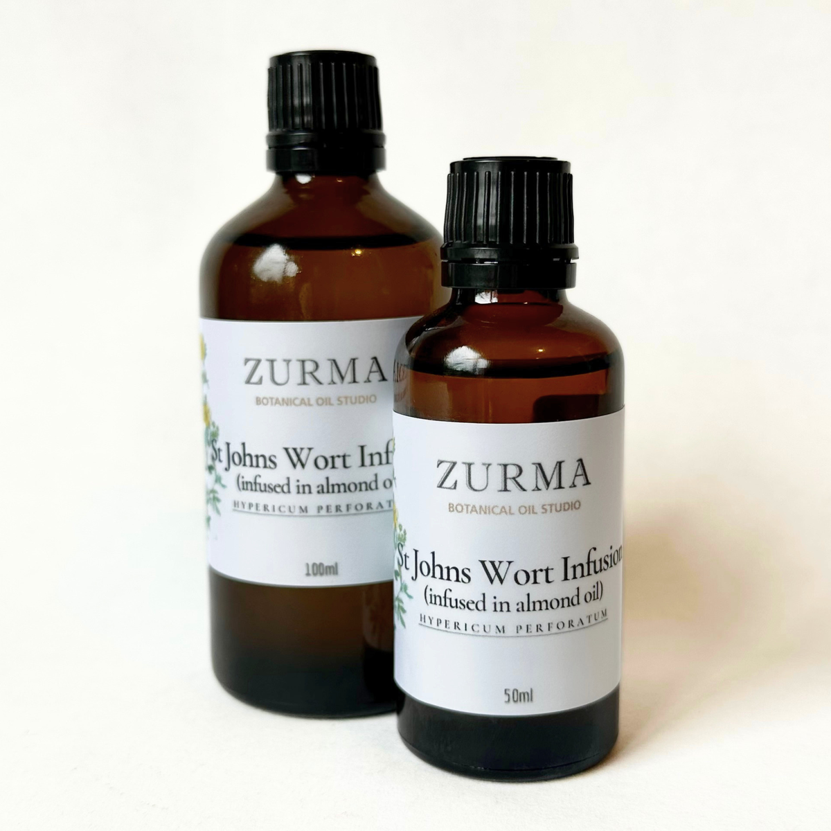 St Johns Wort (Hypericum) Infused Almond Oil