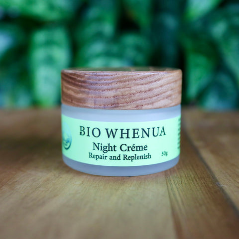 Bio Whenua Night Crème Repair & Replenish 50gm