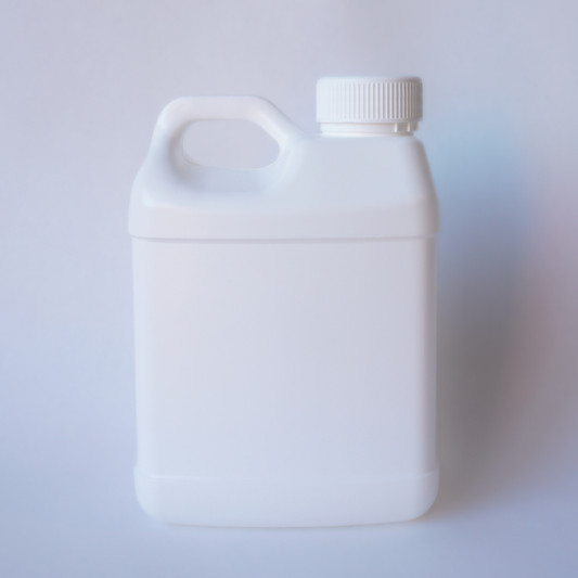 White Plastic Jerry Can 1 Litre