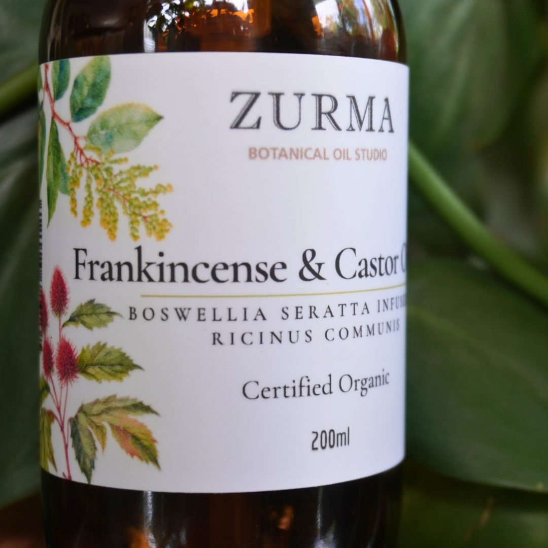 Frankincense & Castor Oil Pack - Certified Organic 200ml